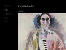 Tablet Screenshot of mathildelachal.com